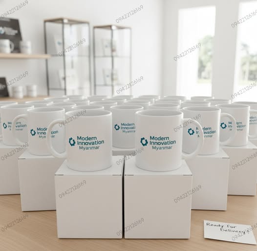 Premium mug logo printing, Logo Embroidery, Logo Engraving, Promotional Items Printing & Supply